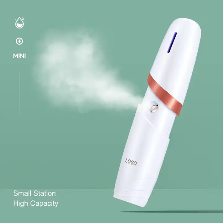 SKB-1804 Mini Portable Electric Face Humidifier Facial Nano Mist Sprayer For Moisturizing Skin