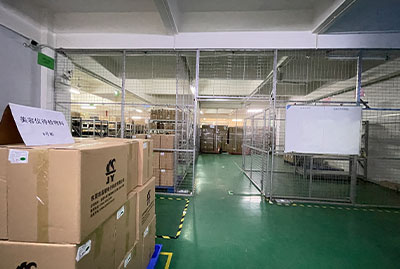 Raw material warehouse